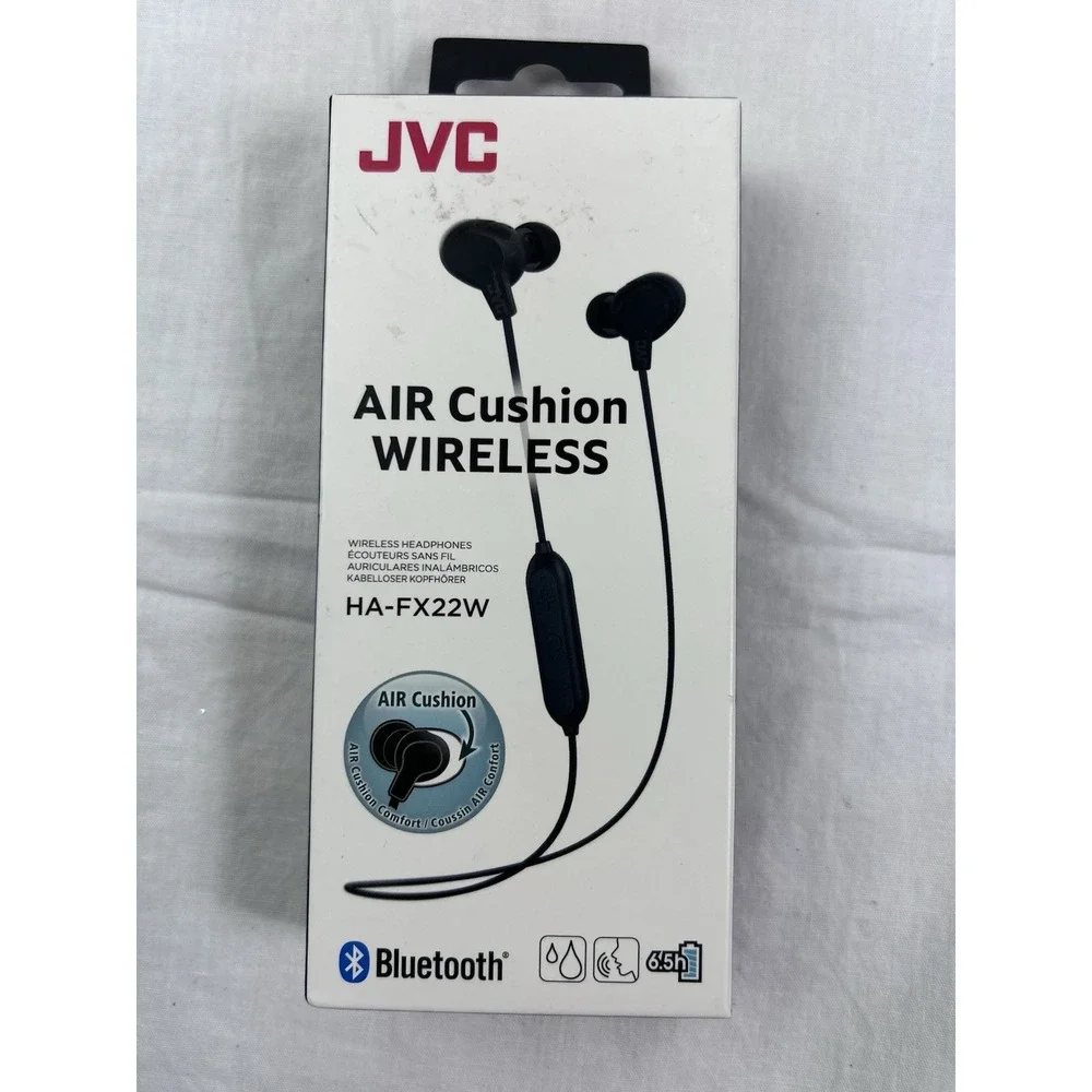 JVC HA-FX22W Wireless Neckband Headset - Black